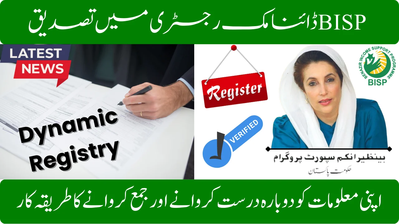 BISP Dynamic Registry 2025 How to Check Status and Update Your Information
