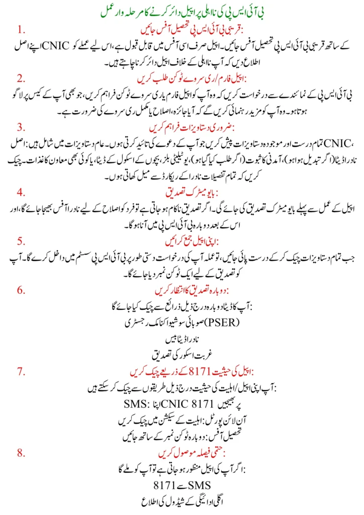 How to Appeal BISP Disqualification in 2025 Step-by-Step Guide