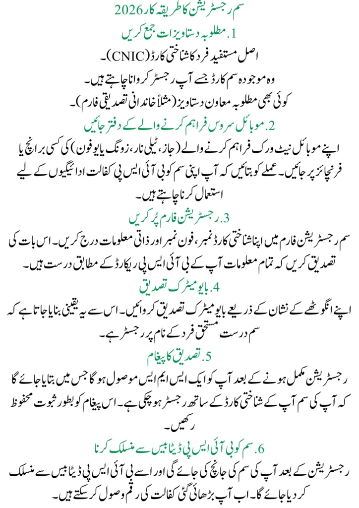 Kafalat Program 2026 Payment Increase: SIM Registration Process and Online Verification Guide